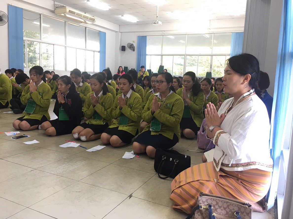 โครงการ &amp;quot;ส่งเสริมคุณธรรมจริยธรรมของนักศึกษาคณะเทคโนโลยีการเกษตร&amp;quot;