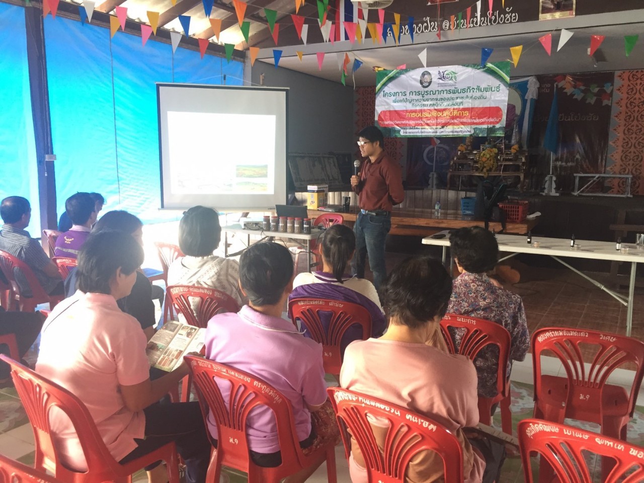 โครงการบูรณาการพันธกิจสัมพันธ์เพื่อแก้ไขปัญหาความยากจนของประชาชนในท้องถิ่น &amp;quot;มาตรฐานการรับรองแปลงในระบบ GAP และการเก็บตัวอย่างดิน&amp;quot; 