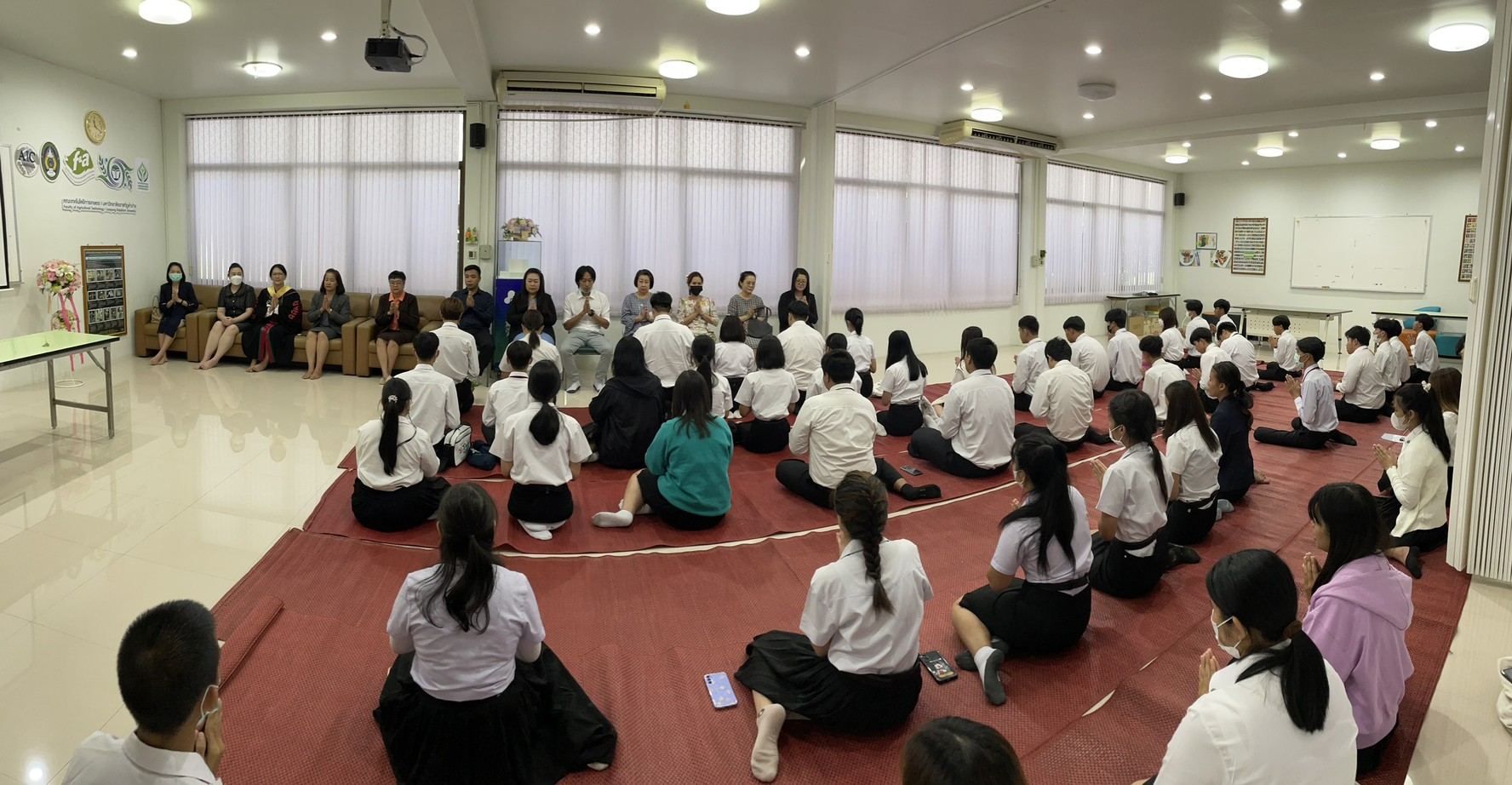  คณะเทคโนโลยีการเกษตร มร.ลป. จัดกิจกรรมไหว้ครู ประจำปีการศึกษา 2566