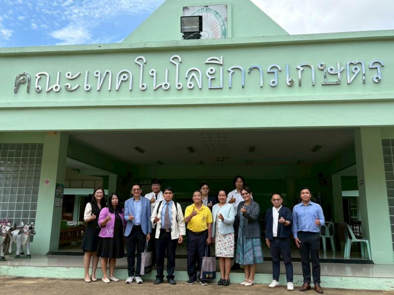 คณะเทคโนโลยีการเกษตรรับการติดตาม ตรวจสอบ ประเมินผลงาน ประจำปีงบประมาณ 2568 โดยคณะกรรมการ มหาวิทยาลัยราชภัฏลำปาง