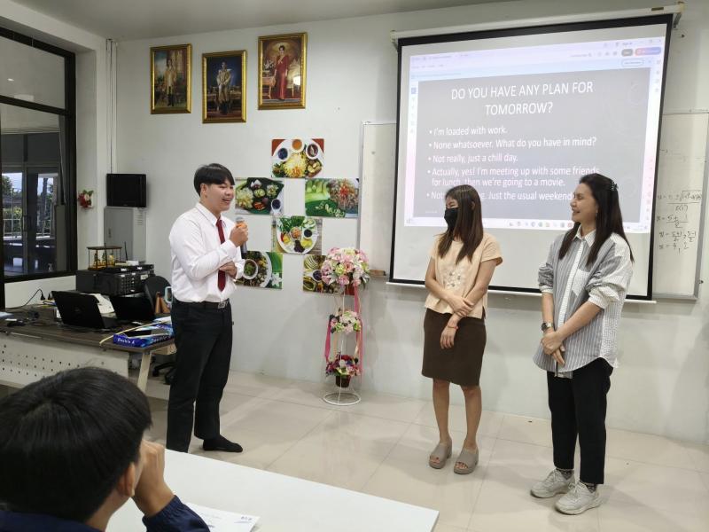 กิจกรรมการส่งเสริมทักษะภาษาอังกฤษแก่นักศึกษาคณะเทคโนโลยีการเกษตร วันที่ 16 สิงหาคม  2568